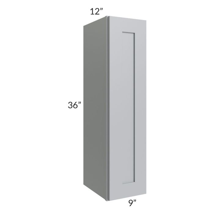 RTA Asheville Grey Shaker 09" x 36" Wall Cabinet