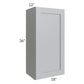 RTA Asheville Grey Shaker 18" x 36" Wall Cabinet