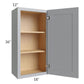 RTA Asheville Grey Shaker 18" x 36" Wall Cabinet