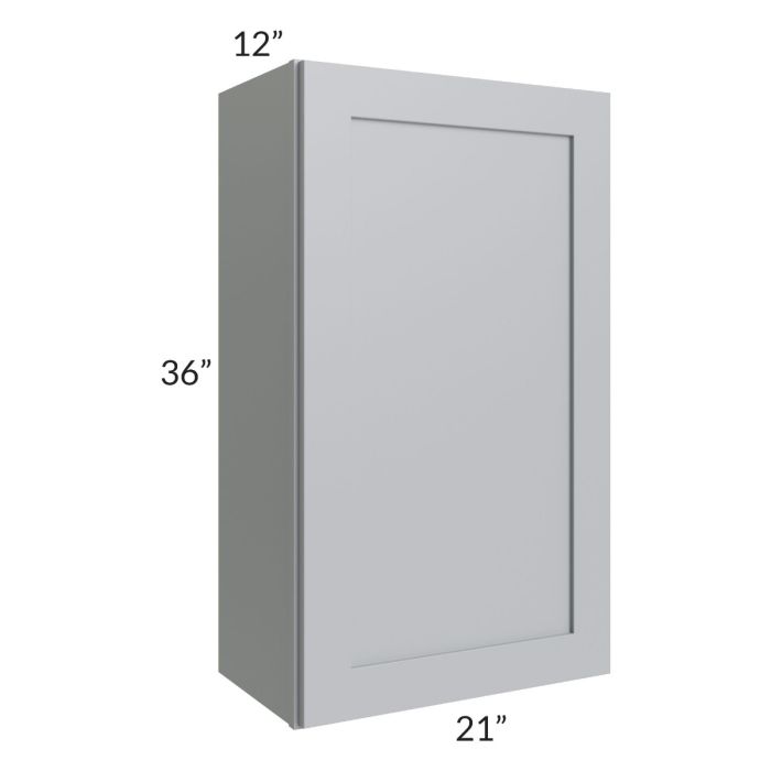 RTA Asheville Grey Shaker 21" x 36" Wall Cabinet
