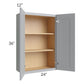 RTA Asheville Grey Shaker 24" x 36" Wall Cabinet