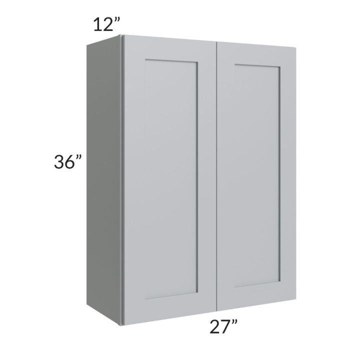 RTA Asheville Grey Shaker 27" x 36" Wall Cabinet