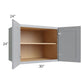 RTA Asheville Grey Shaker 30" x 24" x 24" Wall Cabinet