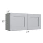 RTA Asheville Grey Shaker 33" x 15" Wall Cabinet