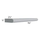 RTA Asheville Grey Shaker 8' Single Bead Molding