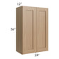 RTA Asheville Rift Oak Shaker 24" x 36" Wall Cabinet