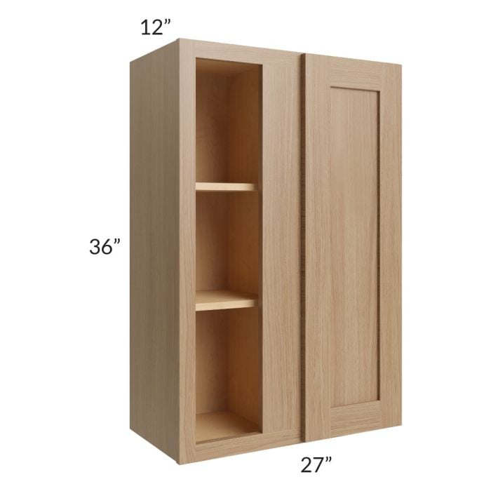 RTA Asheville Rift Oak Shaker 27" x 36" Wall Blind Cabinet