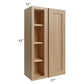 RTA Asheville Rift Oak Shaker 27" x 42" Wall Blind Cabinet
