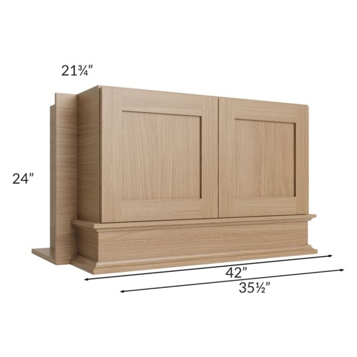 RTA Asheville Rift Oak Shaker 36" x 24" Wood Hood