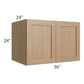 RTA Asheville Rift Oak Shaker 36" x 24" x 24" Wall Cabinet