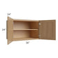 RTA Asheville Rift Oak Shaker 36" x 24" x 24" Wall Cabinet
