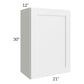 RTA Asheville White Shaker 21" x 30" Wall Cabinet