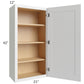 RTA Asheville White Shaker 21" x 42" Wall Cabinet