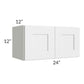 RTA Asheville White Shaker 24" x 12" Wall Cabinet