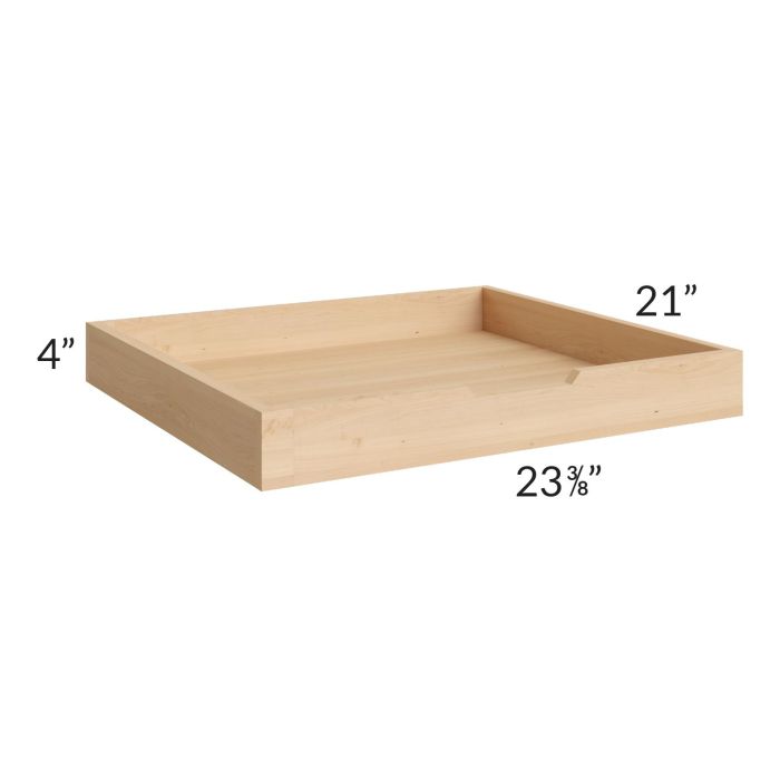 RTA Asheville White Shaker 27" Roll Out Tray