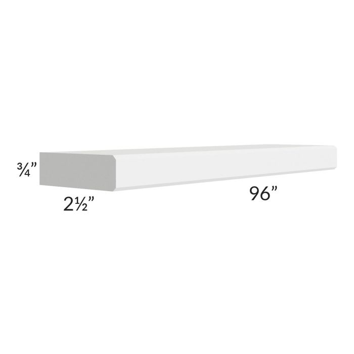 RTA Asheville White Shaker 8' Bead Molding