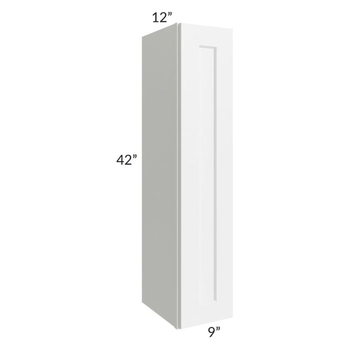 RTA Aspen White Shaker 09" x 42" Wall Cabinet