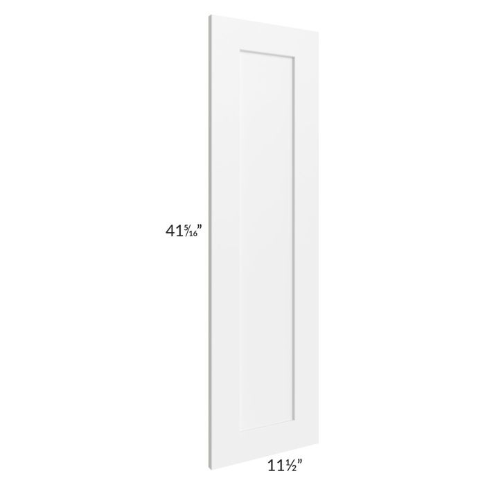 RTA Aspen White Shaker 12" x 42" End Decorative Door