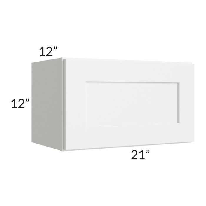 RTA Aspen White Shaker 21" x 12" Wall Cabinet