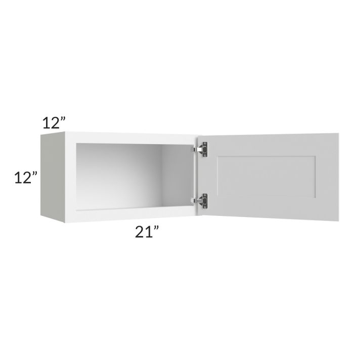 RTA Aspen White Shaker 21" x 12" Wall Cabinet