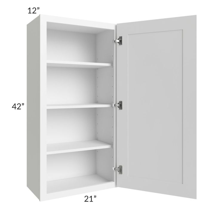 RTA Aspen White Shaker 21" x 42" Wall Cabinet
