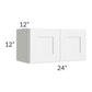 RTA Aspen White Shaker 24" x 12" Wall Cabinet