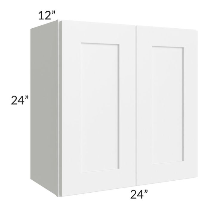 RTA Aspen White Shaker 24" x 24" Wall Cabinet