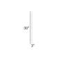 RTA Aspen White Shaker 3" x 30" Wall Filler