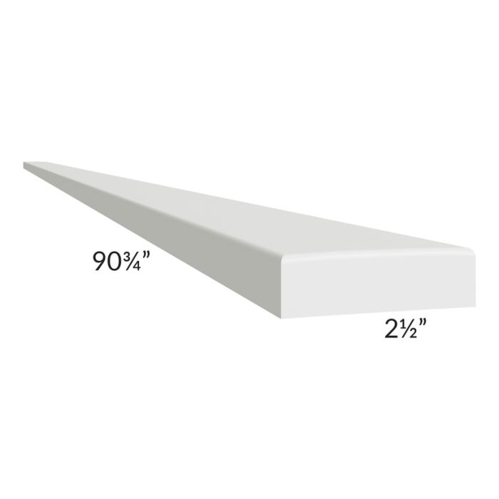 RTA Aspen White Shaker 3' x 96" Overlay Filler