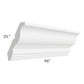 RTA Aspen White Shaker 4-1/2" x 96" Crown Molding - Cut Molding into a 5ft and 3 ft Section