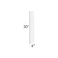 RTA Aspen White Shaker 6" x 30" Wall Filler