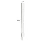 RTA Aspen White Shaker 82" Decorative Leg