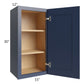 RTA Bayville Blue 15" x 30" Wall Cabinet