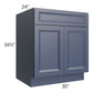 RTA Bayville Blue 30" Base Cabinet with 1 Roll Out Tray