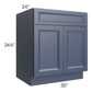 RTA Bayville Blue 30" Sink Base Cabinet