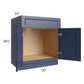 RTA Bayville Blue 30" Sink Base Cabinet