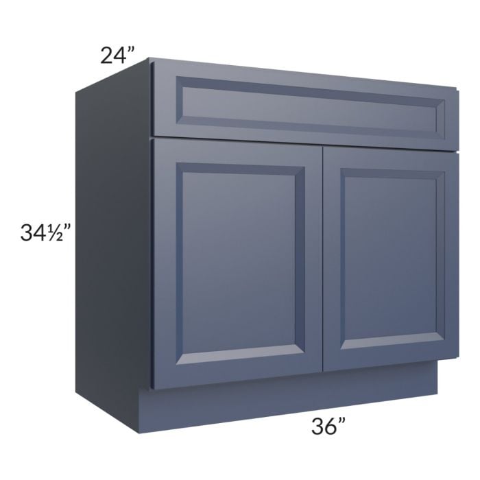 RTA Bayville Blue 36" Base Cabinet