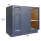 RTA Bayville Blue 39" Blind Corner Base Cabinet