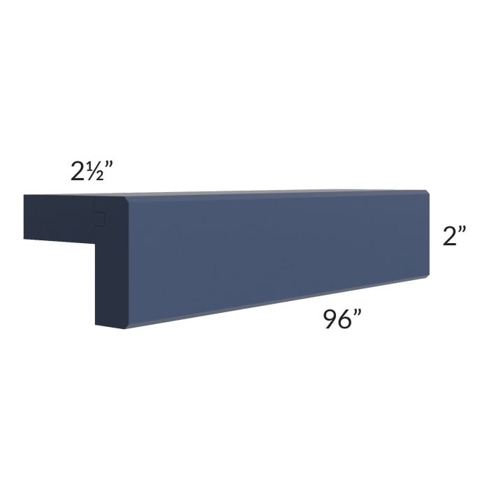 RTA Bayville Blue 8' Light Rail Molding