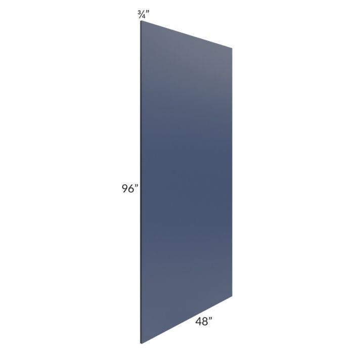 RTA Bayville Blue 96" x 48" x 3/4" Finished Plywood Panel