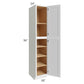 RTA Bayville White 18" x 96" Wall Pantry Cabinet