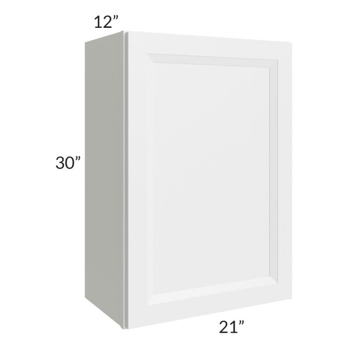 RTA Bayville White 21" x 30" Wall Cabinet