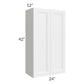 RTA Bayville White 24" x 42" Wall Cabinet