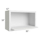 RTA Bayville White 30" x 18" Microwave Wall Cabinet