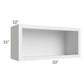 RTA Bayville White 33" x 15" Wall Open Cabinet