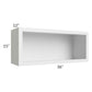 RTA Bayville White 36" x 15" Wall Open Cabinet