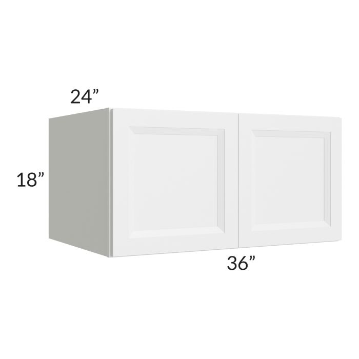 RTA Bayville White 36" x 18" x 24" Wall Cabinet