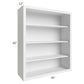 RTA Bayville White 36" x 42" Wall Open Cabinet