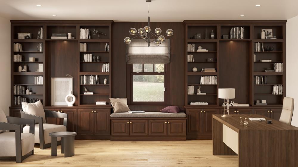 RTA Biscotti Cafe Glazed 12" x 30" Wall Cabinet