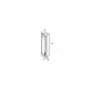 RTA Biscotti Cafe Glazed 12" x 42" Wall End Angle Cabinet